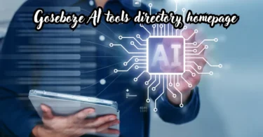 goseboze AI tools directory homepage